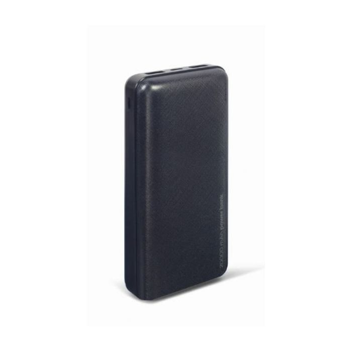 Gembird 20000mAh power bank, black