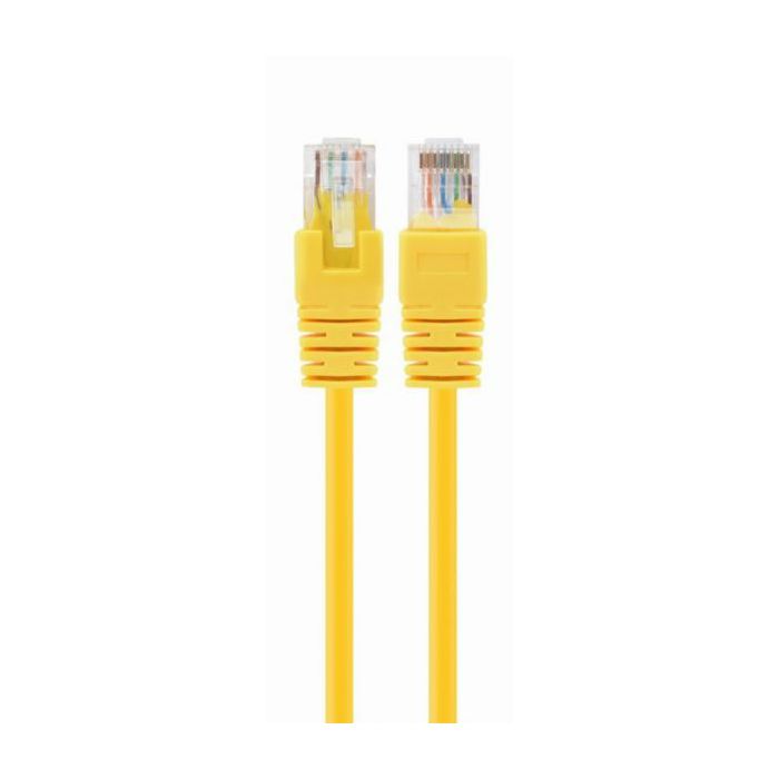 Gembird CAT5e UTP Patch cord, yellow, 0,25 m