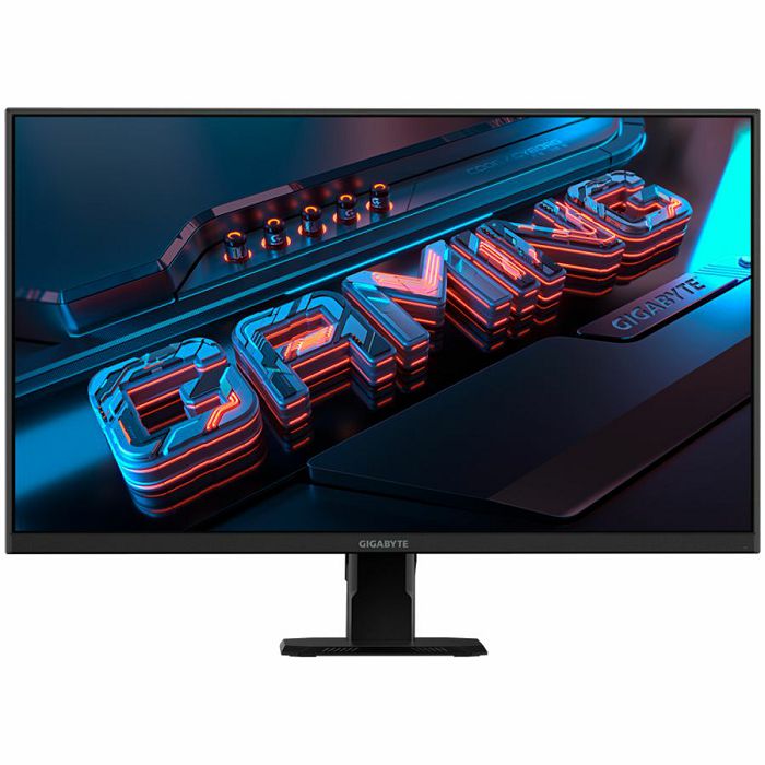 GIGABYTE GS27QA EU, 27" SS IPS, 2560 x 1440 (QHD), 300 cd/m2, 1000:1, 180Hz, HDMI, DisplayPort, AMD FreeSync, HDR Ready, Tilt