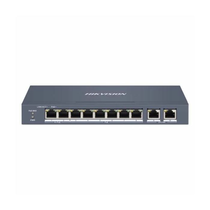 HikVision 8 Port Fast Ethernet Smart POE Switch