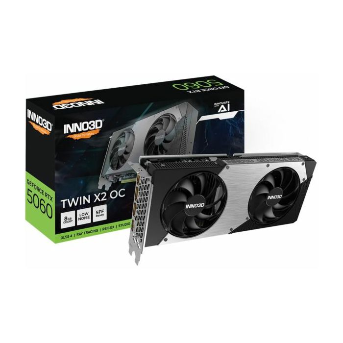 INNO3D GeForce RTX 5060 TWIN X2 OC, 8GB GDDR7