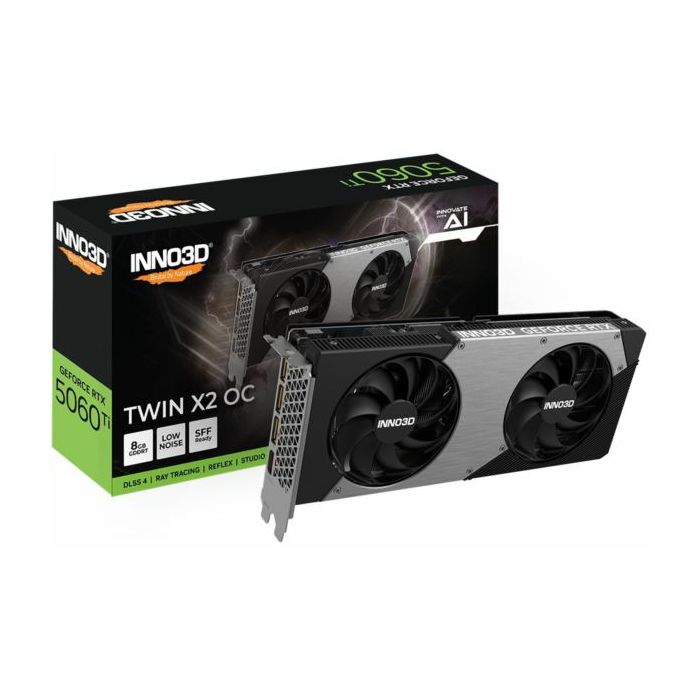 INNO3D GeForce RTX 5060 Ti 8GB TWIN X2 OC, 8GB GDDR7