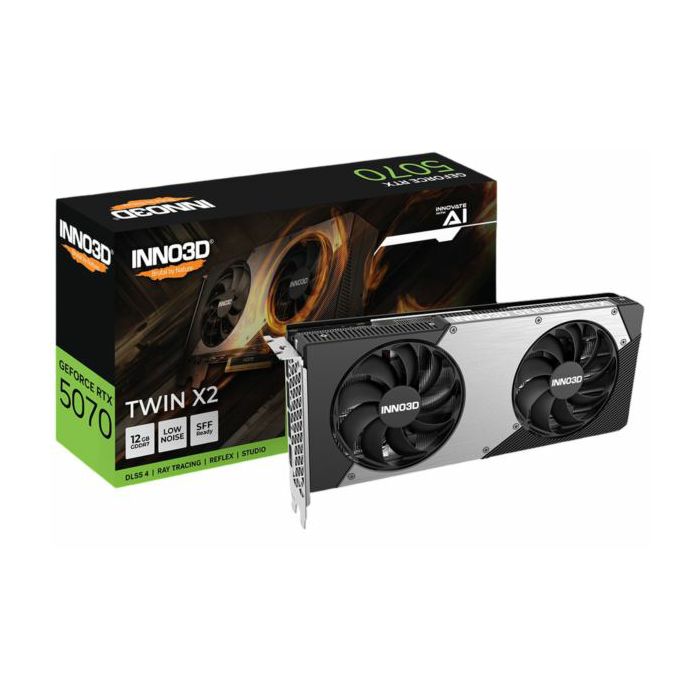 INNO3D GeForce RTX 5070 TWIN X2, 12GB GDDR7