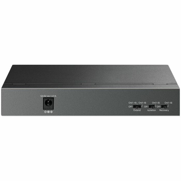 9-Port 10/100Mbps Desktop Switch with 8-Port PoE+