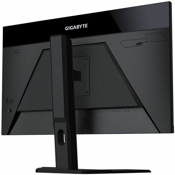 GIGABYTE GAMING KVM Monitor 27", SS IPS, QHD  2560x1440@170Hz, AMD FreeSync Premium Pro, 0.5ms (MPRT), 2xHDMI 2.0, 1xDP 1.2, 2xUSB 3.0, 1xUSB-C, Audio, Height Adjustment