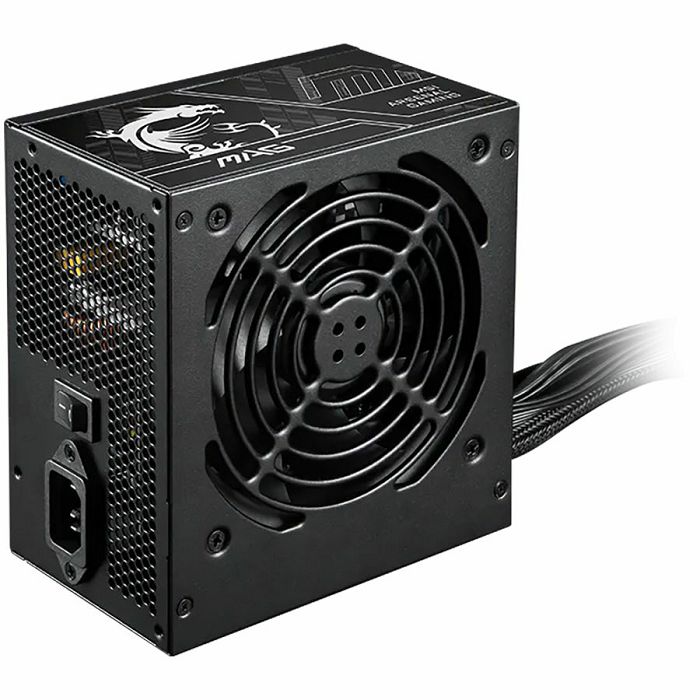 MSI MAG A750BN PCIE5 II, 750W 80+ Bronze, ATX 3.1, PCIe 5.1, 120mm Fan, Active PFC, OVP, OCP, SCP, OPP, UVP