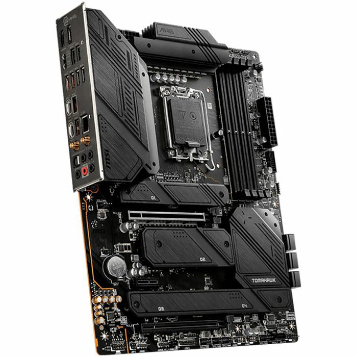 MSI Mainboard Desktop MAG Z790 TOMAHAWK WIFI (LGA 1700, 4x DDR5 max. 128GB, 2x PCI-E x16x16, 1x PCI-E x1, 4x M.2 4.0, 7x SATA, 4x USB 3.2 Gen1, 4x USB 3.2 Gen2 1x USB Type-C 3.2 Gen2, 1x HDMI, 1x DP,