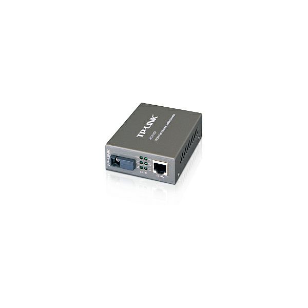 TP-Link 100M WDM Optički pretvarač, 10/100M RJ45 u 100M Single-mode SC, Full-duplex,Tx:1310nm, Rx:1550nm, do 20km, Switching power adapter, chassis mountable