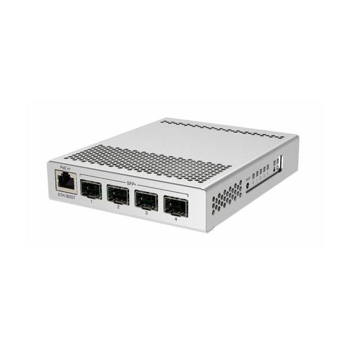 MikroTik Cloud Router Switch with 4x 10G SFP slots 1x GbE