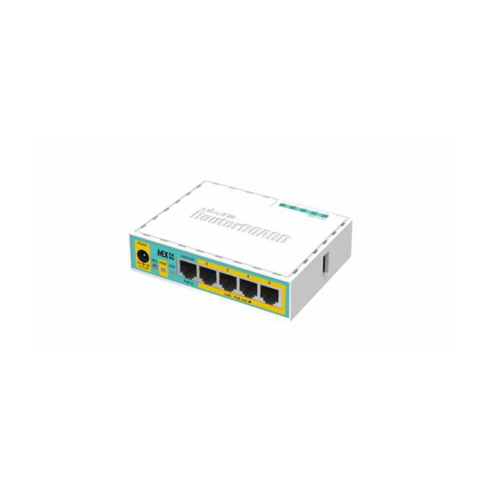 MikroTik (RB750UPr2) Router with 5 Ethernet ports and PoE Output