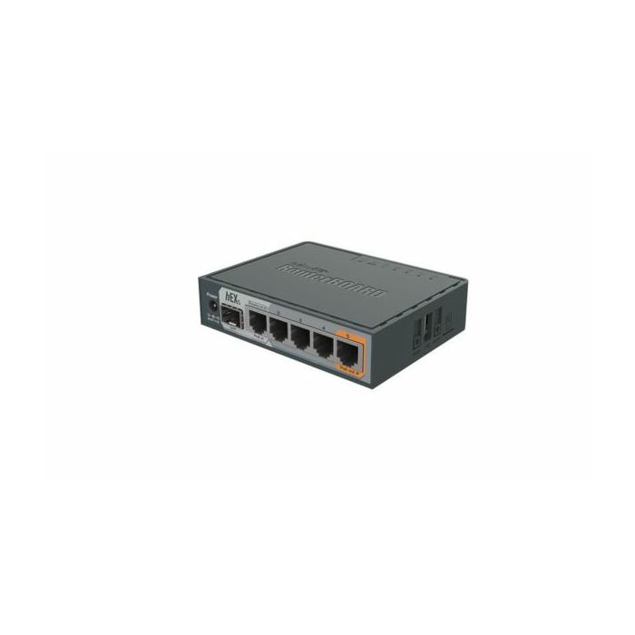 MikroTik (RB760iGS) five Gigabit port Ethernet Router with 1x SFP