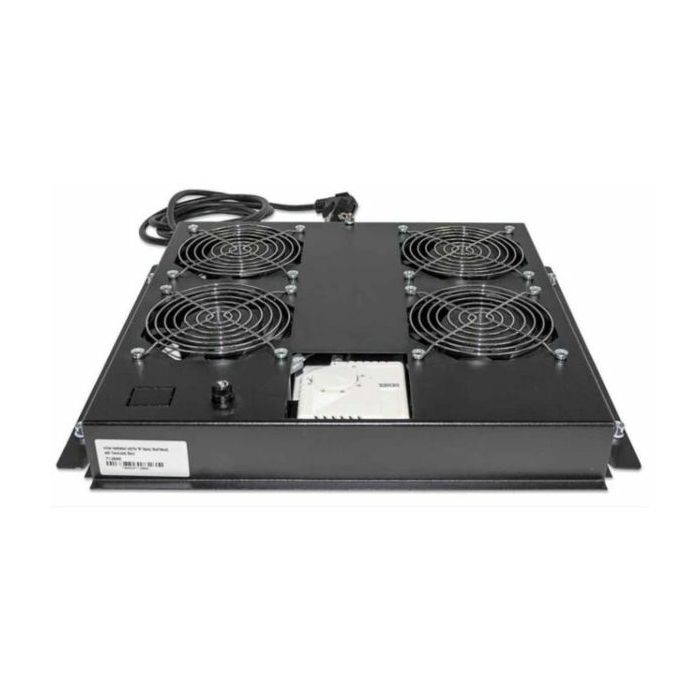 Intellinet 4-Fan Ventilation Unitwith Thermostat for 19" Racks