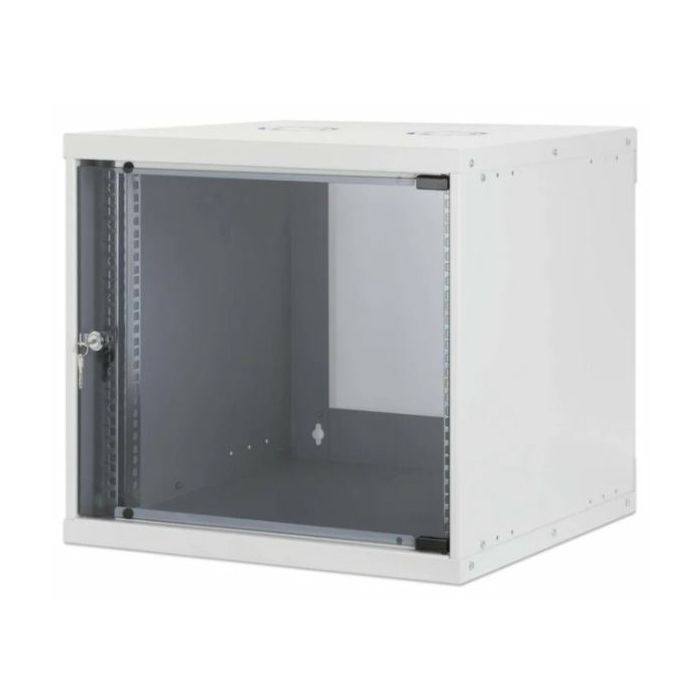 Intellinet 19" Basic Wallmount Cabinet, 9U, 400 mm Depth, Gray