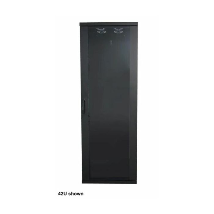 Intellinet Basic 19" Network Cabinet, 22U, 800 (D) x 600 (W) x 1144 (H) mm, Black
