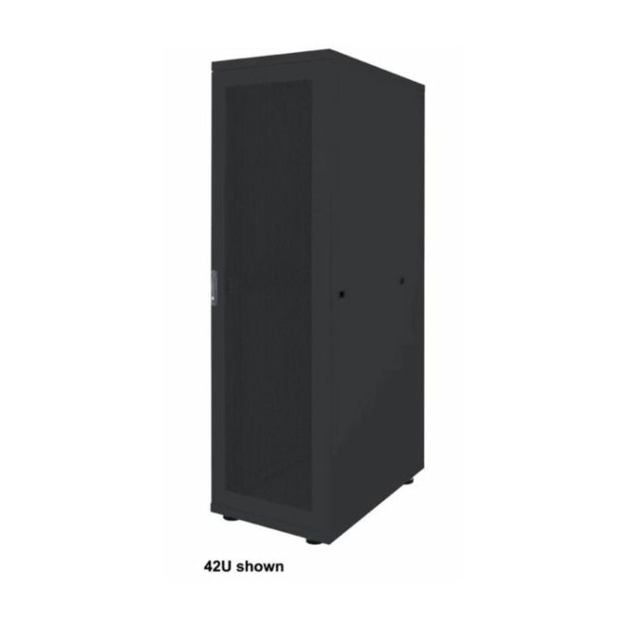 Intellinet Basic 19" Server Cabinet, 26U, 1000 (D) x 600 (W) x 1308 (H) mm, Black