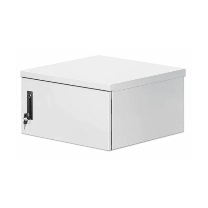 Intellinet Industrial IP55 19" Wall Mount Cabinet with Integrated Fans, 6U