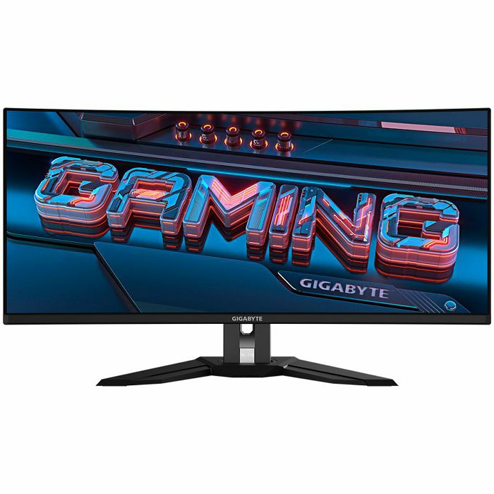 Gigabyte MO34WQC2 EK, 34" 3440 x 1440 (WQHD), QD-OLED, 0.03ms GTG, 240Hz, HDR True Black 400, ClearMR 13000, HDMI, DP, USB Type C, USB 3.2, Speakers, Tilt, Swivel, Height adjustment, VESA
