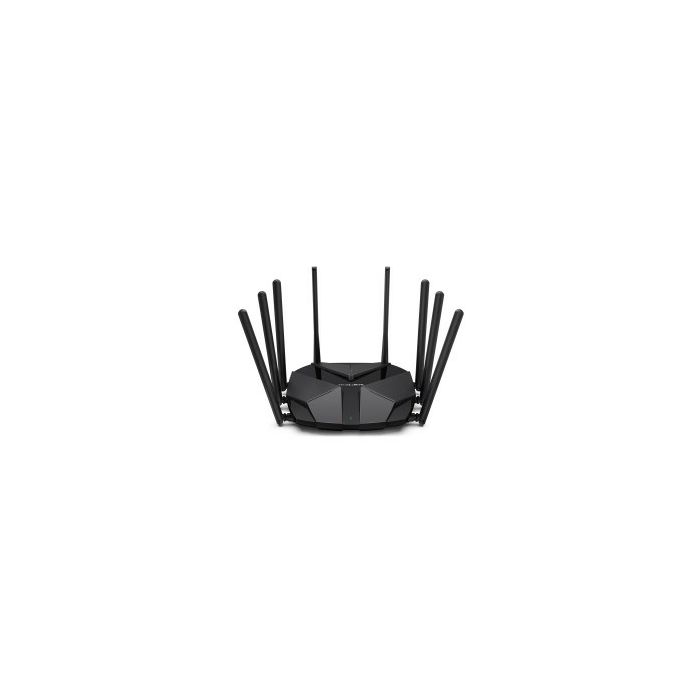 Mercusys AX600 bežični usmjerivač (Dual-Band WiFi 6 Router) 1148Mbps/4804Mbps (2.4GHz/5GHz),802.11ax/ac/a/b/g/n, 2×G-LAN, 1×G-WAN, 1× 2.5 Gbps WAN/LAN, 8x dBi fiksne omni-direkcione antene