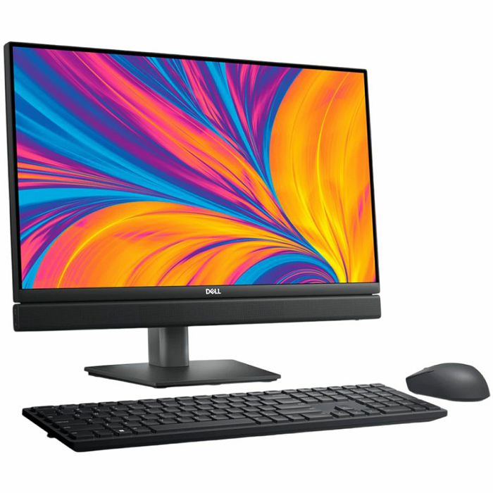 Dell OptiPlex 7420 AIO, 23.8" FHD (1920x1080), Intel Core i5-14500T vPro (24MB, 14C/20T, 4.8GHz, 35W), 16GB (1x16GB) DDR5, M.2 512GB PCIe, Intel Integrated, WiFi, BT, DP, USB-C, 5xUSB-A, RJ-45, SD CR,