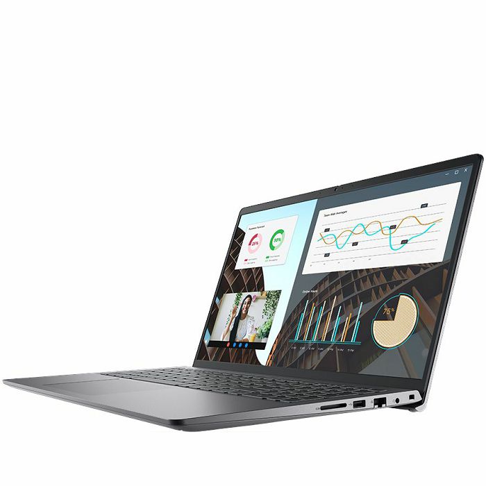 Dell Vostro 3530, 15.6" FHD (1920x1080), Intel Core i7-1355U (12MB, 5.00GHz), 16GB (2x8GB) DDR4, M.2 512GB PCIe, Intel Iris Xe, WiFi, BT, HDMI, USB-C, USB 3.2, USB 2.0, RJ-45, Cam, Mic, Backlit kb, Ub