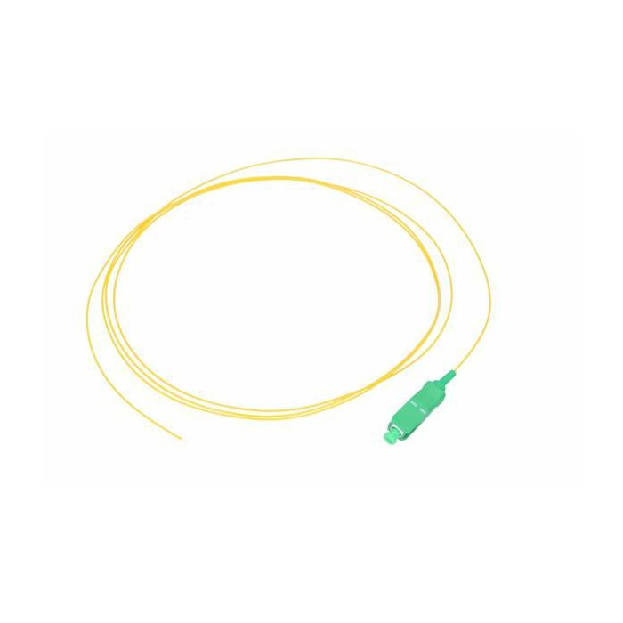 NFO Fiber optic pigtail SC APC, SM, G.657A1, 900um, LSZH, 1m