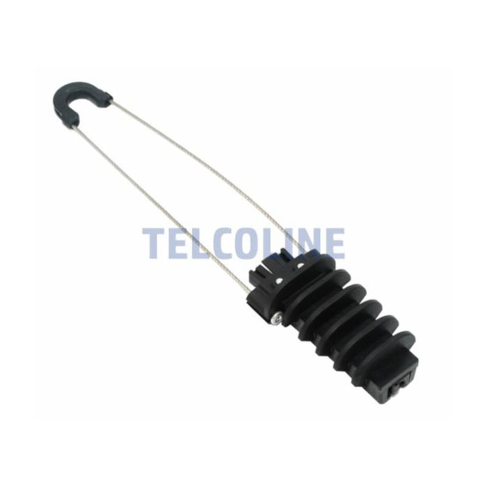 NFO Anchor clamp for round cables, diameter 3-7 mm, 3,6kN, bail 230 mm