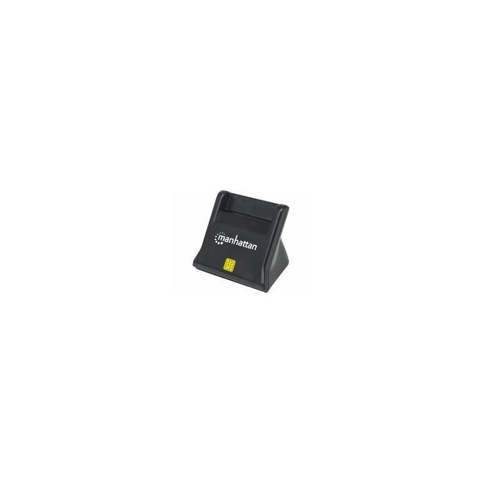Manhattan Smart Card Reader, USB external, Black