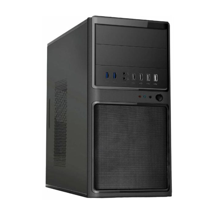 NaviaTec 6812-2U34U2 mATX Mid Tower PC Case 2x USB3.0, 4x USB 2.0, No PSU