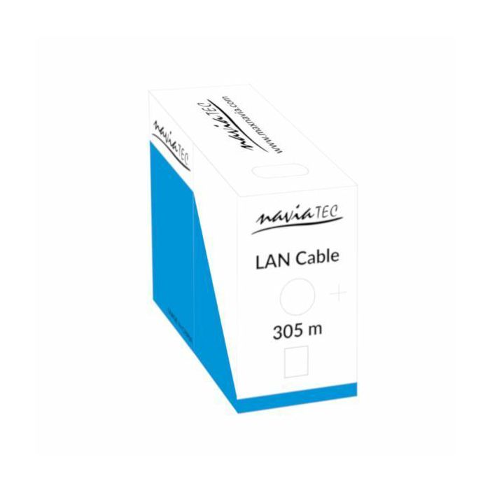NaviaTec Cat6 FTP solid, CCA 305m, Outdoor