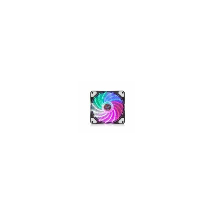 NaviaTec PC Case Fan 120mm, Colorful LED