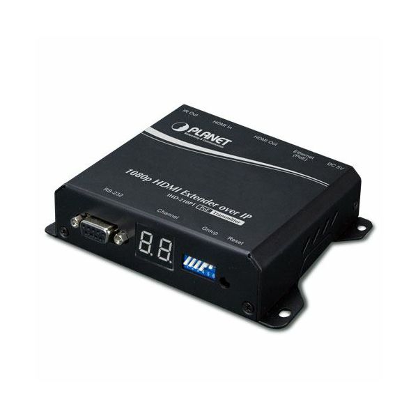 Planet High Definition HDMI Extender Transmitter over IP with PoE