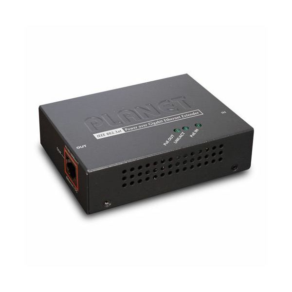 Planet 802.3at Power over Gigabit Ethernet Extender