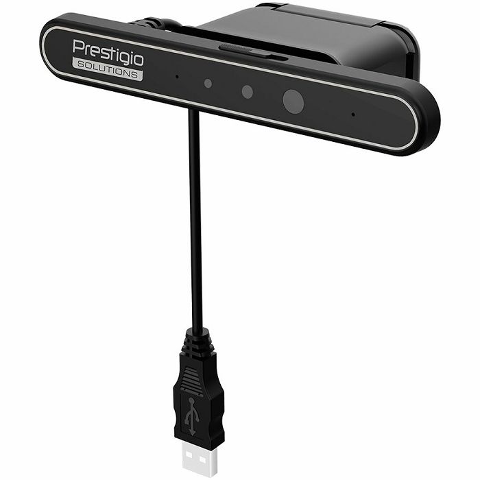 Prestigio Solutions Video Conferencing Windows Hello Camera: FHD, 2MP, 2 mic, 1m (Range), Connection via USB 3.0