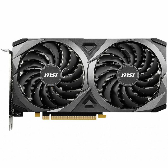 MSI Video Card Nvidia RTX 3060 VENTUS 2X 12G OC (RTX 3060, 12GB GDDR6, 192-bit, GPU 1680MHz (Boost 1807MHz), RAY TRACING, 2xFan, PCIe 4.0, 1xHDMI 2.1, 3xDP v.1.4, 8 pin, 170W) Low Hash Rate!