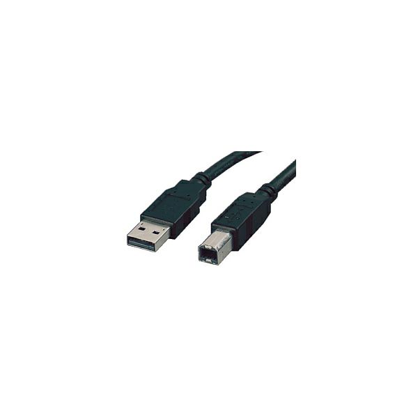 Roline USB2.0 kabel TIP A-B M/M, 0.8m, bež