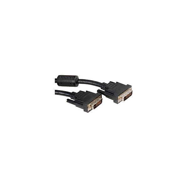 Roline DVI monitor kabel, DVI-D M/M, (24+1) dual link, 2.0m