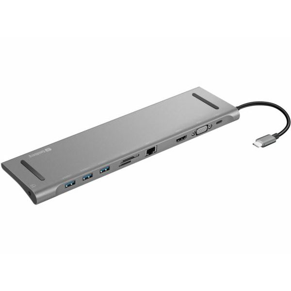 Sandberg USB-C 10-in-1 Docking Station