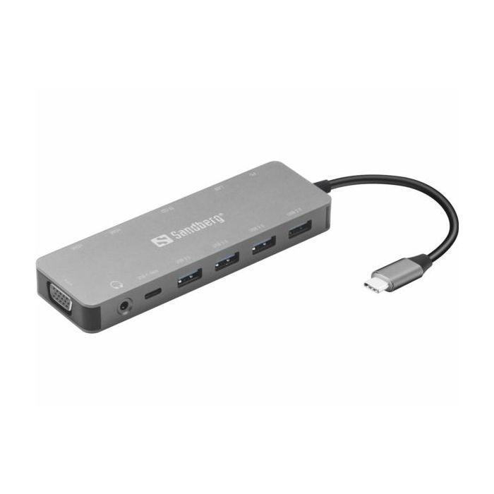 Sandberg USB-C 13-in-1 Travel Dock