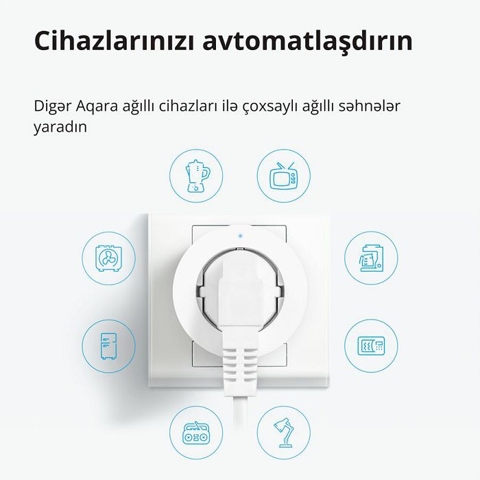 Aqara Smart Plug (EU Version): Model No: SP-EUC01; SKU: AP007EUW01