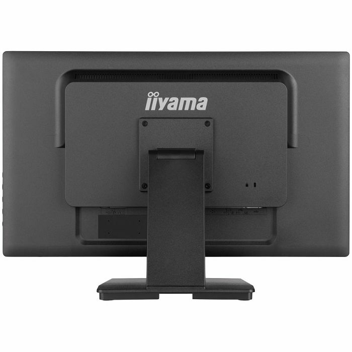 IIYAMA Monitor LED PROLITE T2452MSC-B1 24” PCAP multi-touch edge-to-edge glass and anti fingerprint coating IPS Full HD 400 cd/m² HDMI DP Speakers