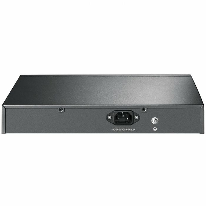 TP-Link 8-Port Gigabit PoE+ Switch, 8 Gigabit RJ45 Ports, 802.3at/af, 126W PoE Power, 1U 13-inch Rack-mountable Steel Case