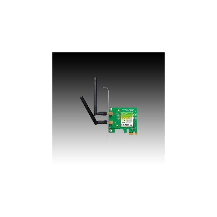 NIC TP-Link TL-WN881ND, PCI Express (x1) Adapter, 2,4GHz Wireless N 300Mbps, Detachable Omni Directional Antenna 2 x 2dBi (RP-SMA)