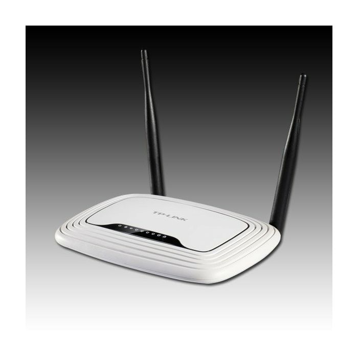 Router TP-Link TL-WR841N, 2,4GHz Wireless N 300Mbps, 4 x 10/100Mbps LAN Ports, 1 x 10/100Mbps WAN Port, Fixed Omni Directional Antenna 2 x 5dBi