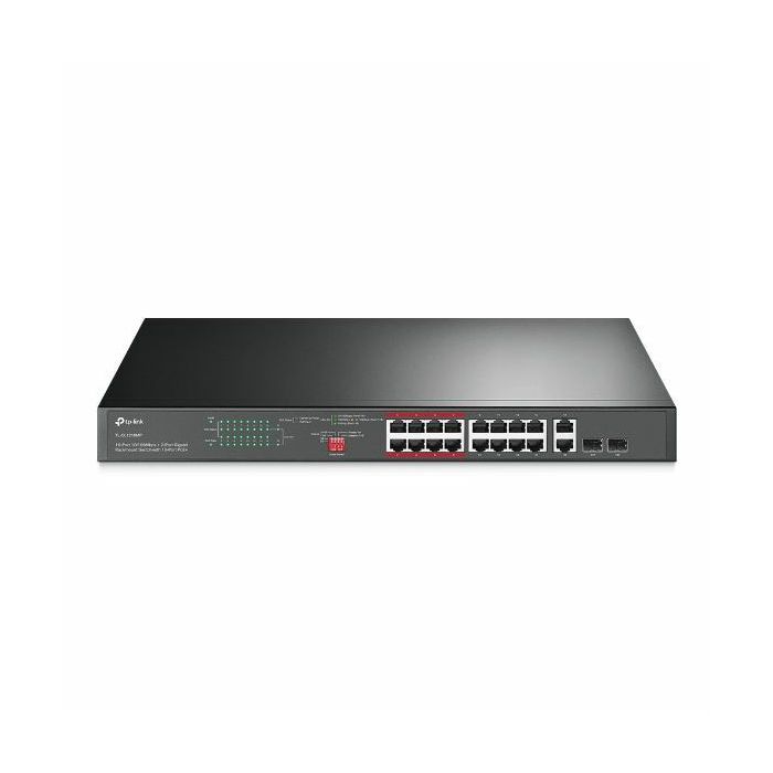 TP-Link 24-Port 10 100Mbps 2-Port Gigabit Unmanaged PoE Switch SL1226P
