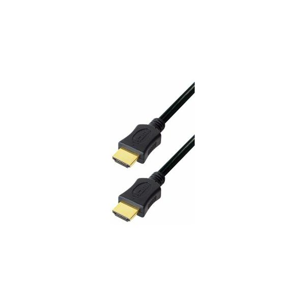 Transmedia HDMI 1.4 cable with Ethernet 5m gold plugs