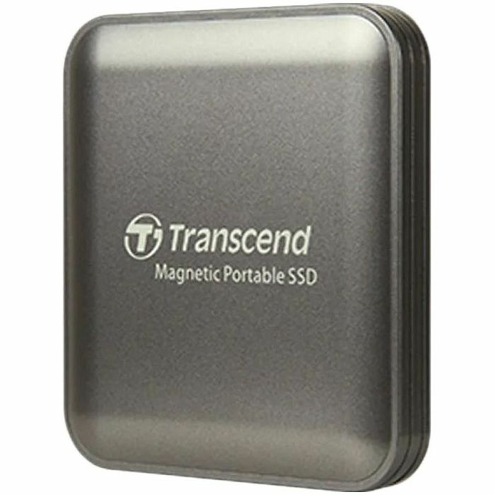 TRANSCEND 1TB, External SSD, ESD420C, USB 20Gbps, Type C, Magsafe, Iron Gray