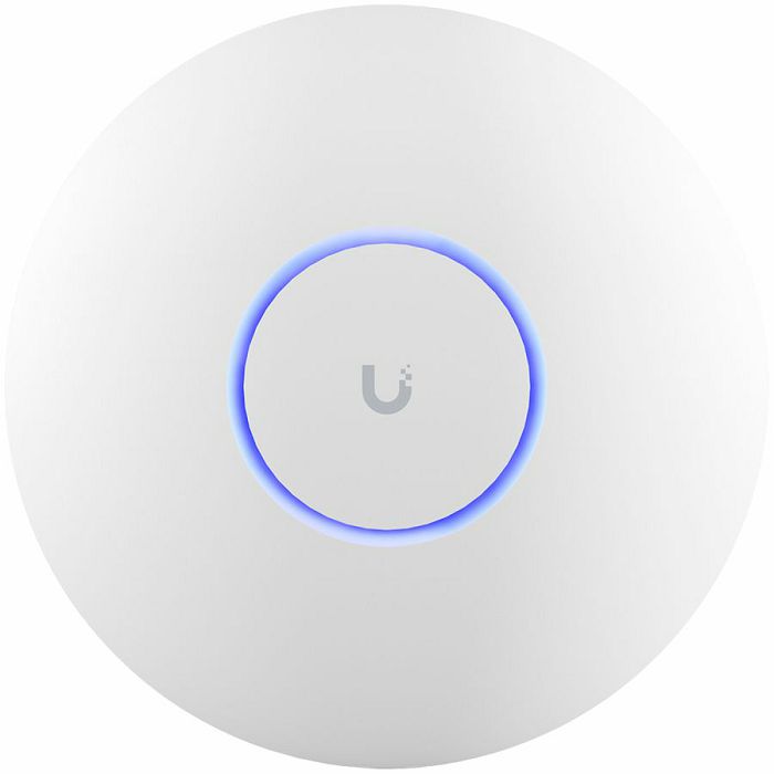 UBIQUITI U7-PRO Ceiling-mount WiFi 7 AP with 6 GHz support, 2.5 GbE uplink, and 9.3 Gbps over-the-air speed, 140 m² (1,500 ft²) coverage