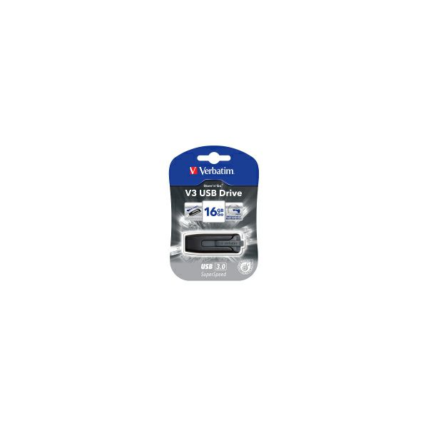 Verbatim USB3.0 V3 16GB, crni