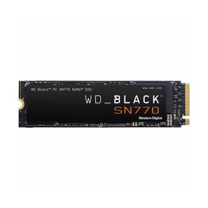 Western Digital 2 TB M.2 SSD, Black SN770 Gen. 4x4