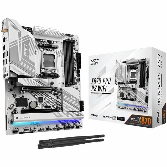 ASROCK X870 Pro RS Wifi ATX AM5 DDR5